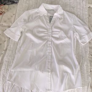 Brand New Button Down with Rushing